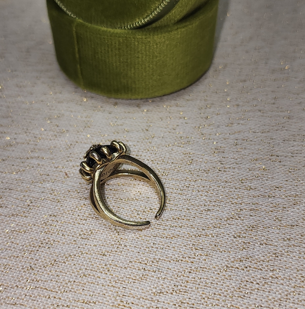 Authentic Dior Vintage Adjustable Bee Ring W/ Dior Gifts - Picture 6 of 16